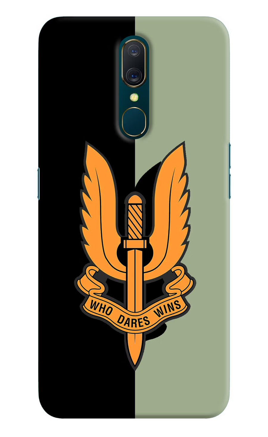 Balidan Logo Oppo A9 Back Cover, Hard case