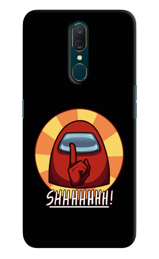 Among Us Shhh! Oppo A9 Hard Case Back Cover by Casekaro