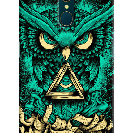 Green Owl Oppo A9 Hard Case Back Cover by Casekaro