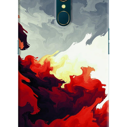 Fire Cloud Oppo A9 Hard Case Back Cover by Casekaro
