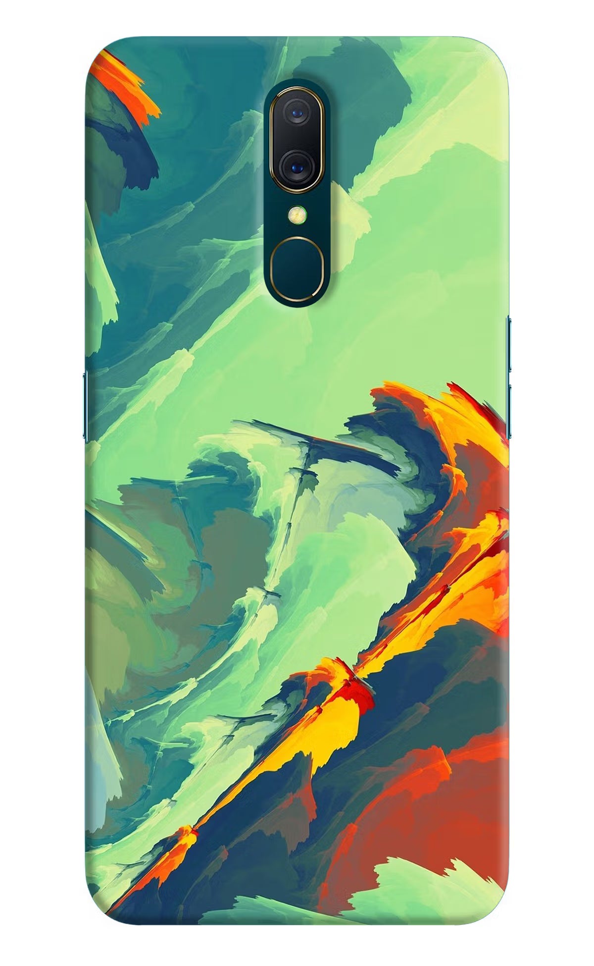 Paint Art Oppo A9 Hard Case Back Cover by Casekaro