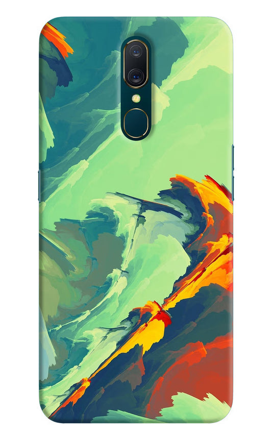 Paint Art Oppo A9 Hard Case Back Cover by Casekaro