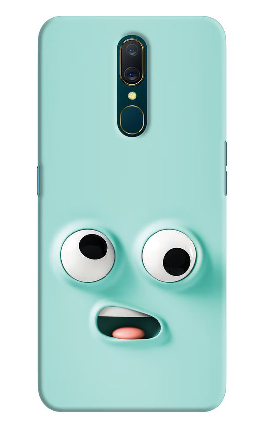 Funny Cartoon Oppo A9 Hard Case Back Cover by Casekaro