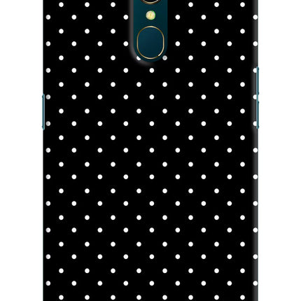 White Dots Oppo A9 Hard Case Back Cover by Casekaro