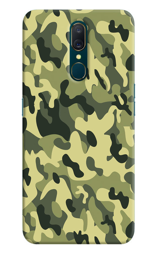 Camouflage Oppo A9 Hard Case Back Cover by Casekaro
