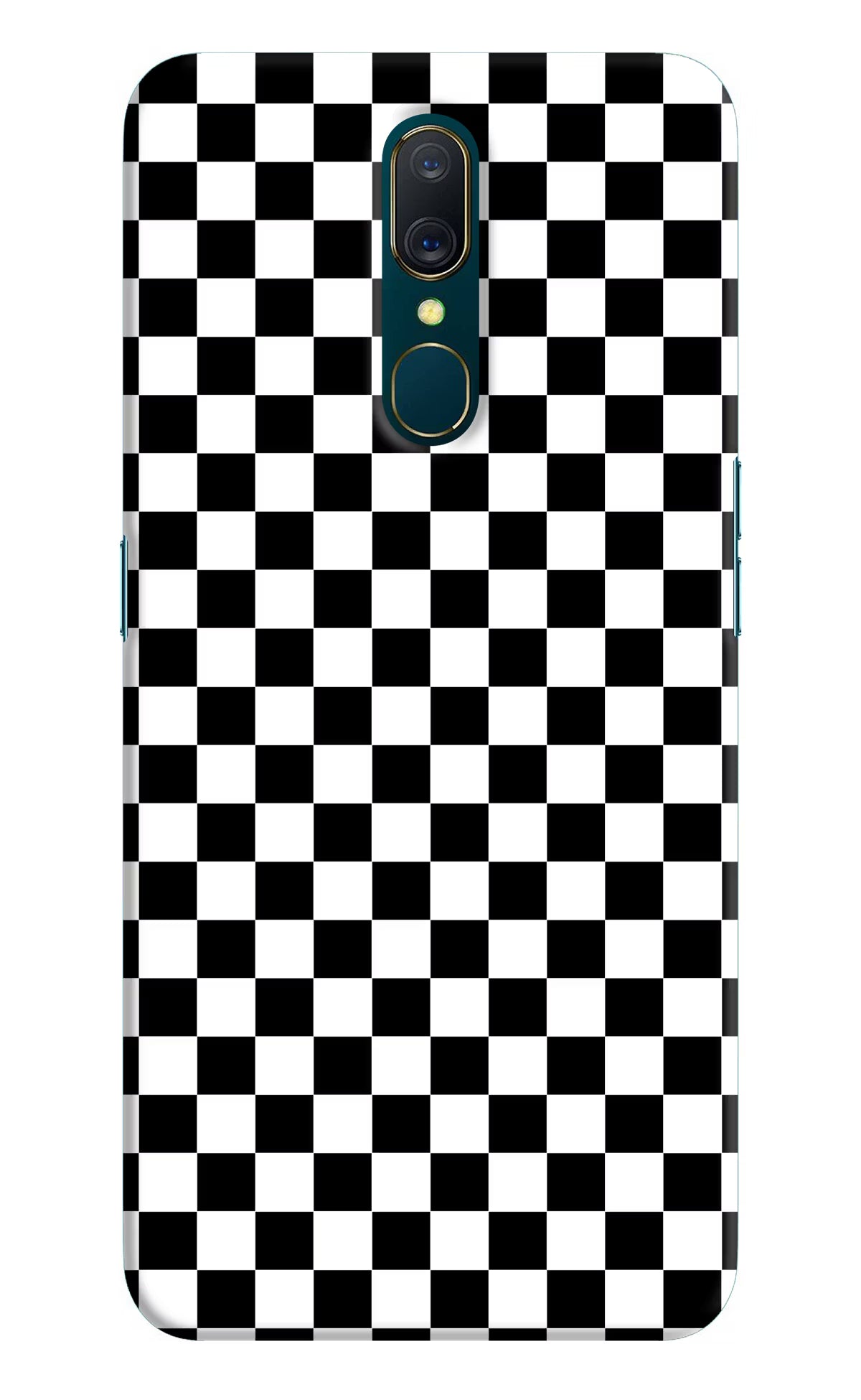 Chess Board Oppo A9 Hard Case Back Cover by Casekaro