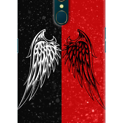 Wings Oppo A9 Hard Case Back Cover by Casekaro
