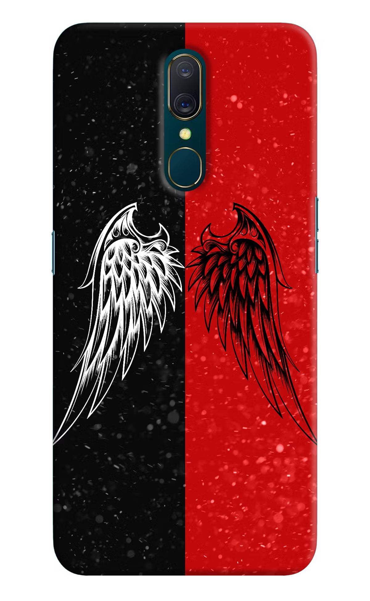 Wings Oppo A9 Hard Case Back Cover by Casekaro