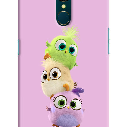 Cute Little Birds Oppo A9 Hard Case Back Cover by Casekaro