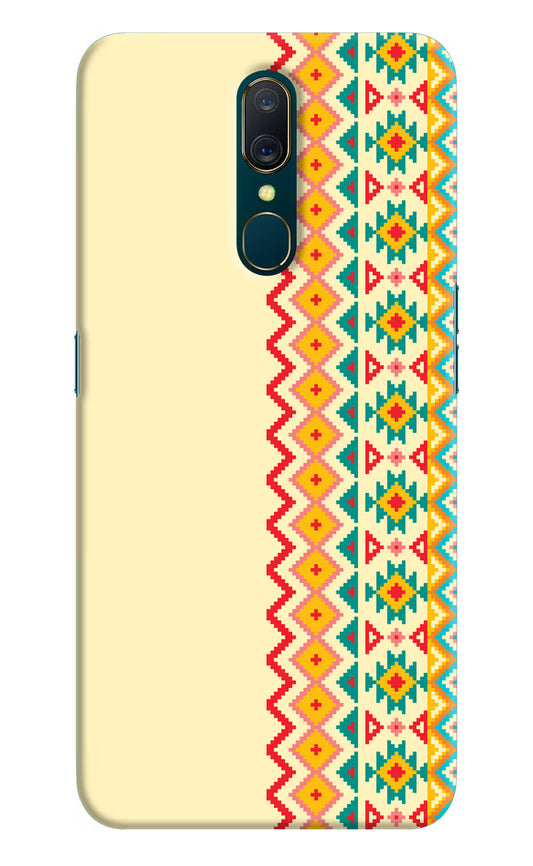 Ethnic Seamless Oppo A9 Hard Case Back Cover by Casekaro