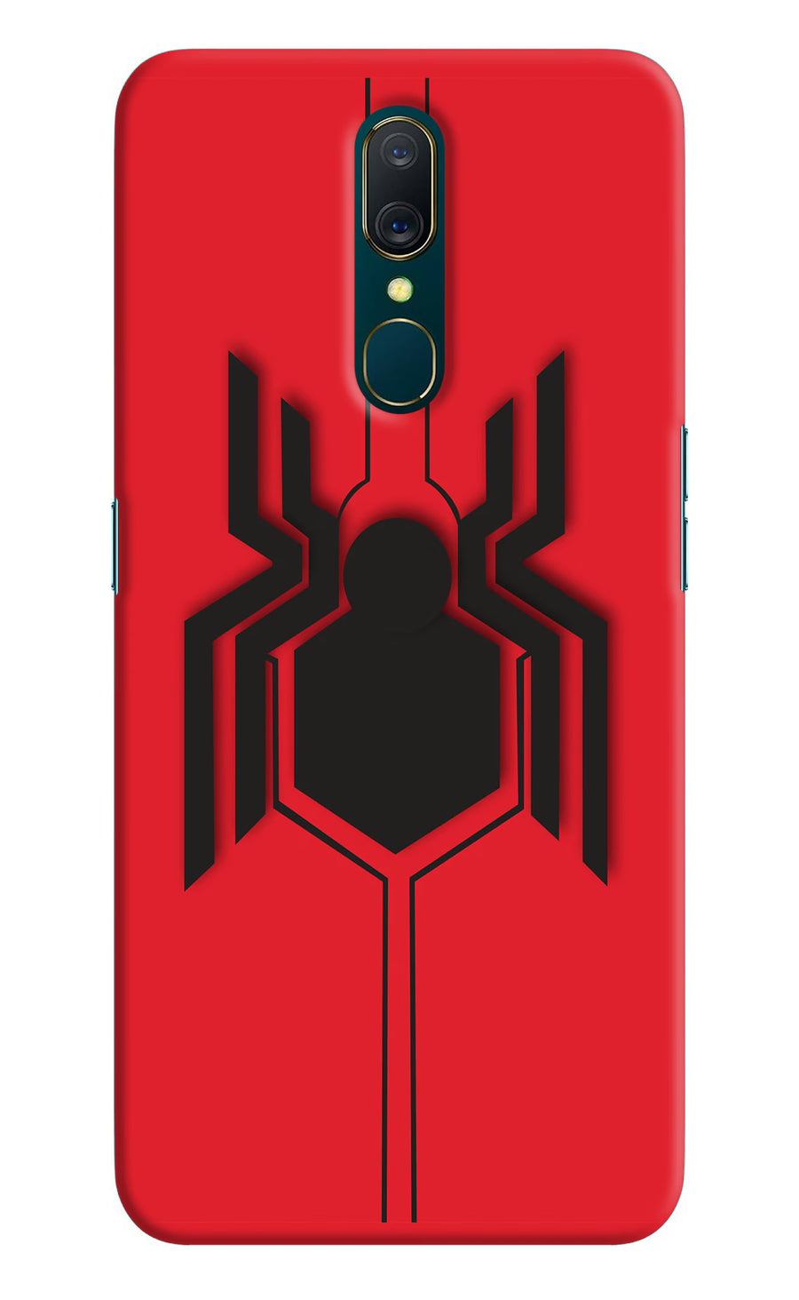 Spider Oppo A9 Back Cover, Hard case