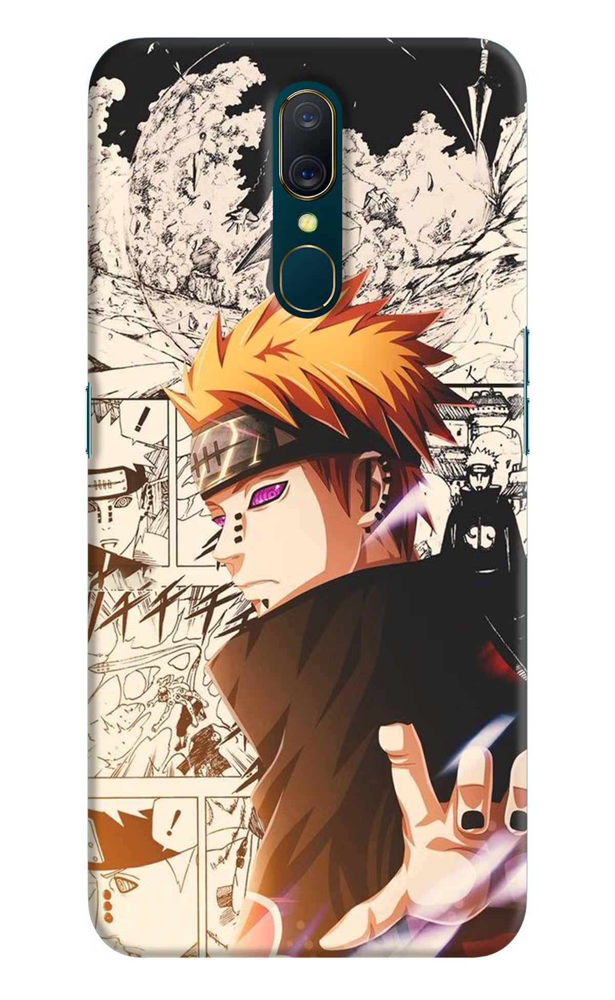 Pain Anime Oppo A9 Hard Case Back Cover by Casekaro