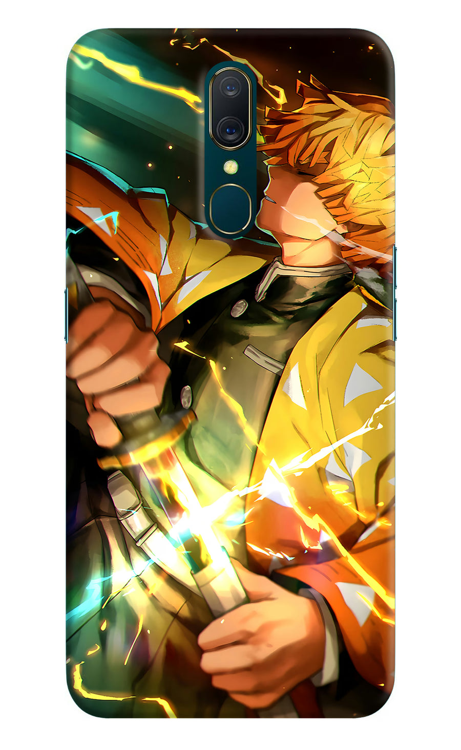 Demon Slayer Oppo A9 Back Cover, Hard case