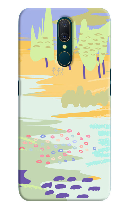 Scenery Oppo A9 Hard Case Back Cover by Casekaro