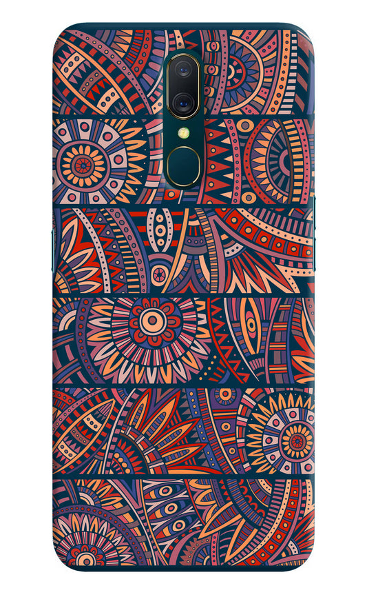 African Culture Design Oppo A9 Hard Case Back Cover by Casekaro