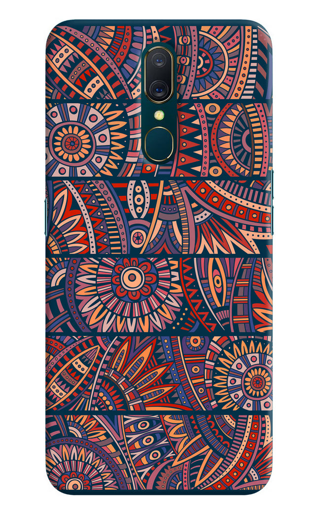 African Culture Design Oppo A9 Hard Case Back Cover by Casekaro