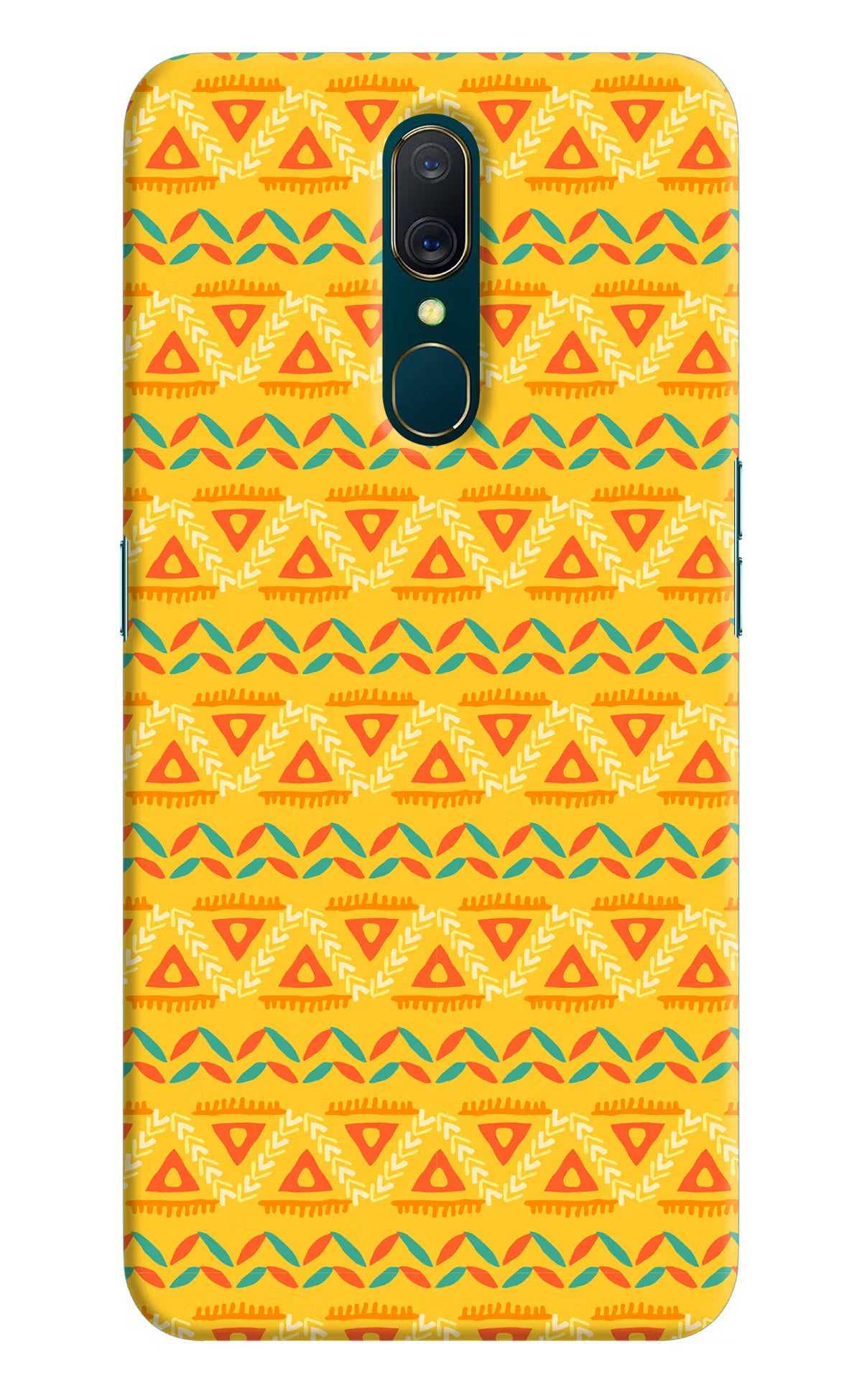 Tribal Pattern Oppo A9 Hard Case Back Cover by Casekaro