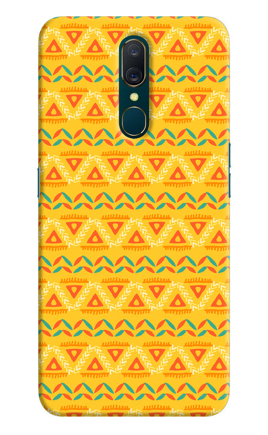 Tribal Pattern Oppo A9 Hard Case Back Cover by Casekaro
