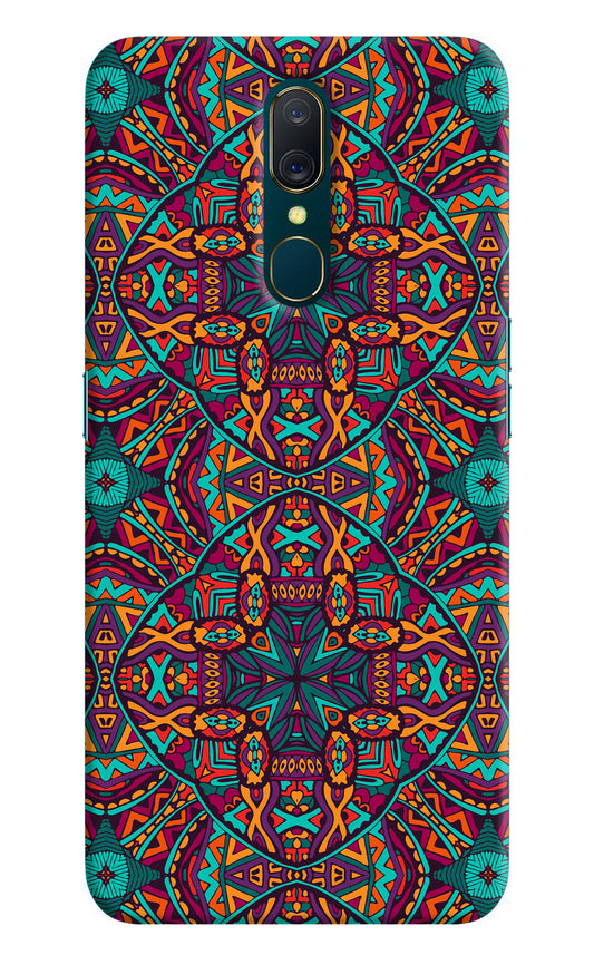 Colour Mandala Oppo A9 Hard Case Back Cover by Casekaro