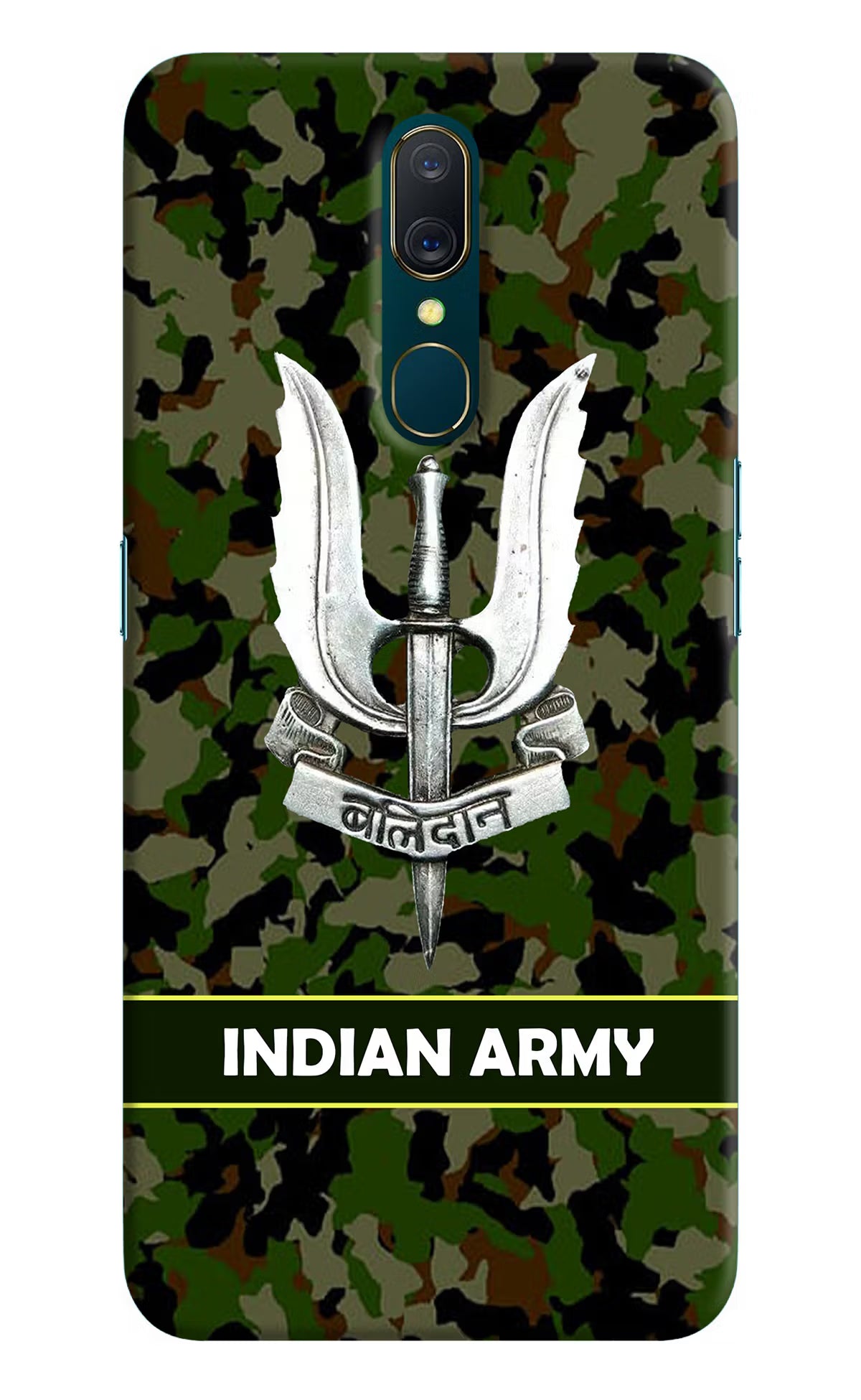 Balidan Indian Logo Oppo A9 Hard Case Back Cover by Casekaro