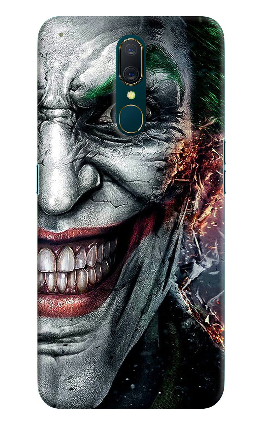 Joker Cam Oppo A9 Back Cover, Hard case