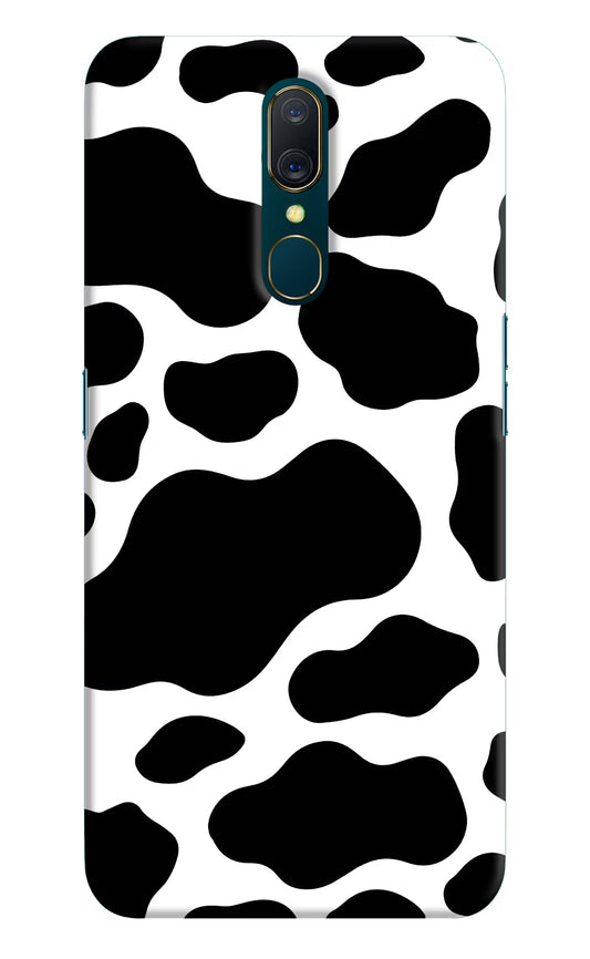 Cow Spots Oppo A9 Hard Case Back Cover by Casekaro