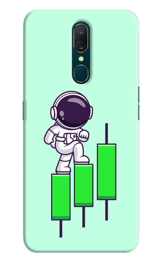 Astronaut Trader Oppo A9 Hard Case Back Cover by Casekaro