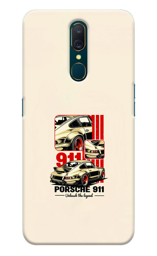 Classic Porsche 911 Oppo A9 Back Cover