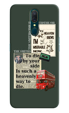 The Smiths Oppo A9 Hard Case Back Cover by Casekaro