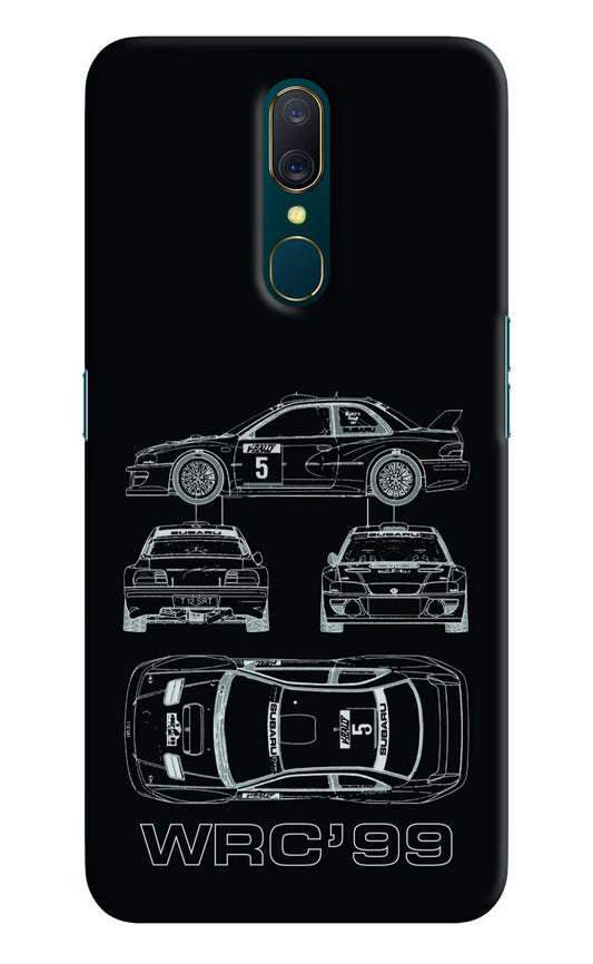 WRC'99 Oppo A9 Hard Case Back Cover by Casekaro