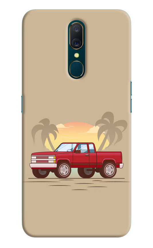 Desert Classic Drive Oppo A9 Hard Case Back Cover by Casekaro
