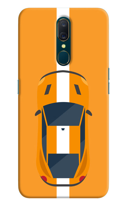 Highway Pursuit Oppo A9 Hard Case Back Cover by Casekaro