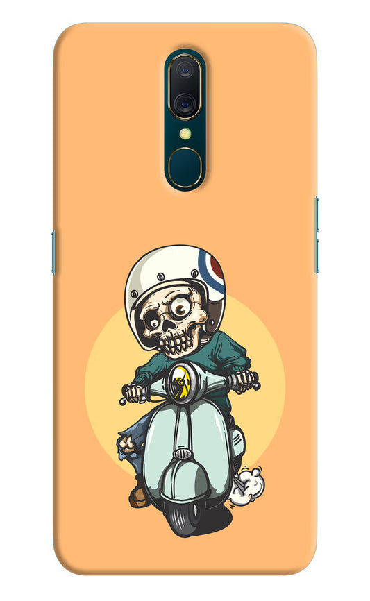 Undead Biker Oppo A9 Hard Case Back Cover by Casekaro