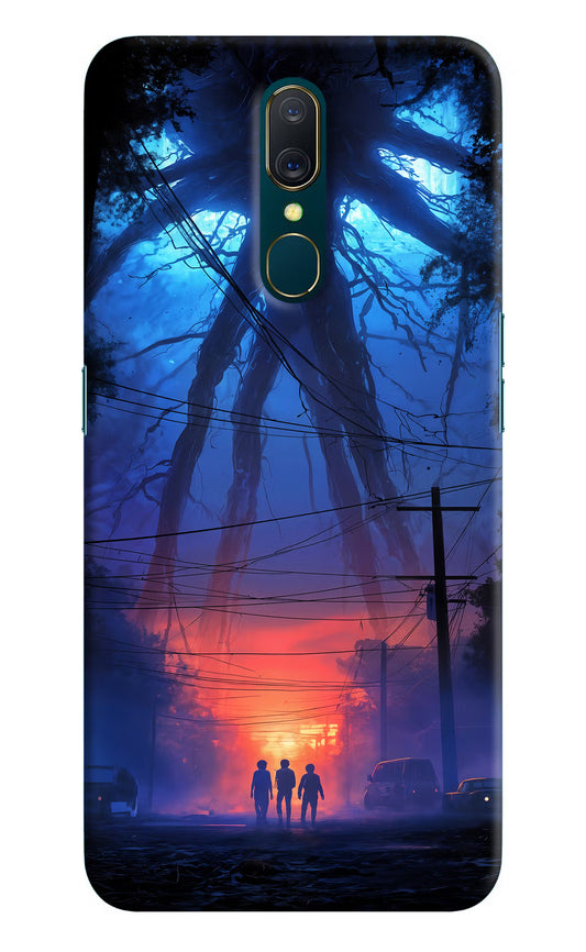 Ordinary Things Shadow Oppo A9 Hard Case Back Cover by Casekaro