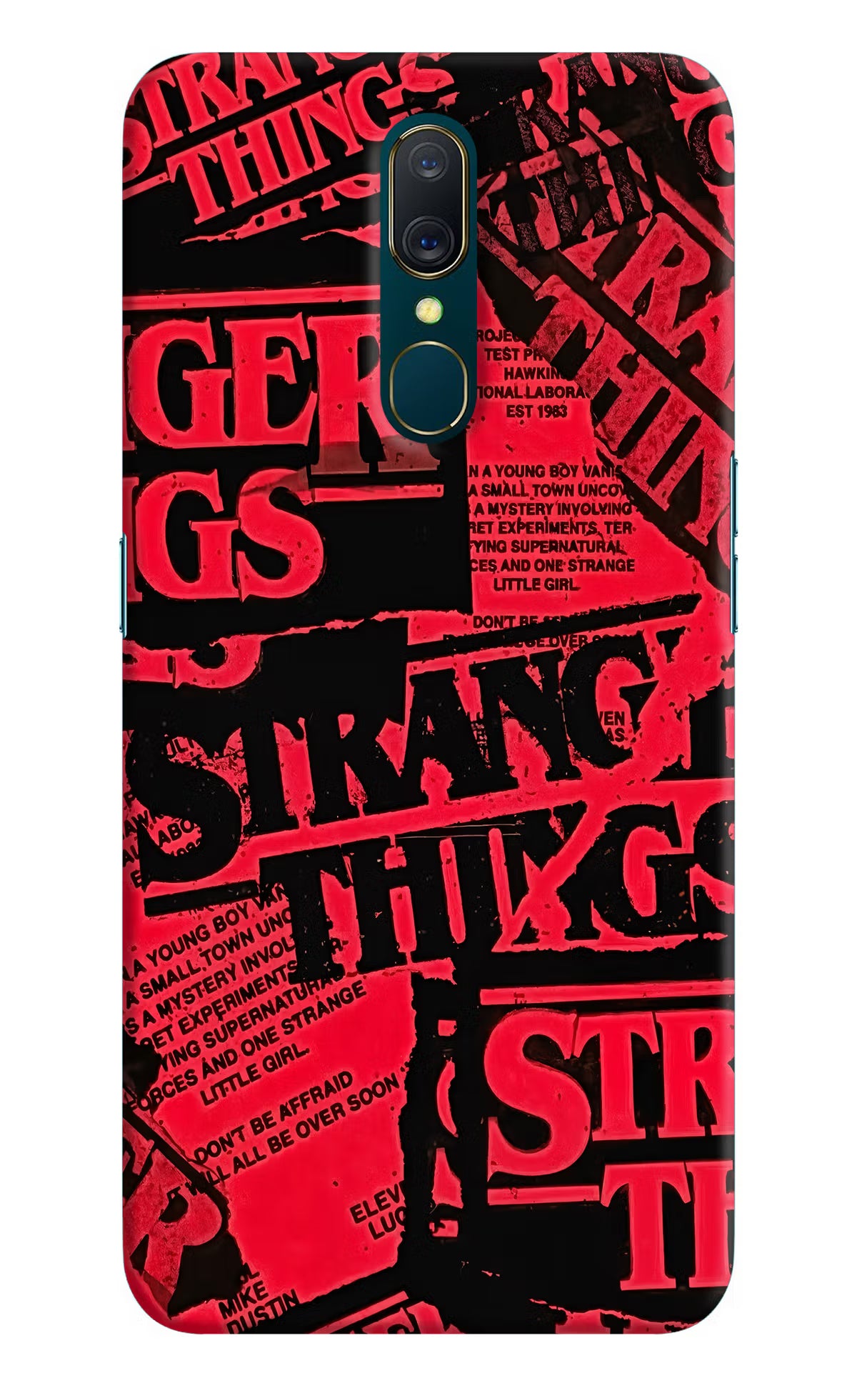 Ordinary Things Oppo A9 Hard Case Back Cover by Casekaro