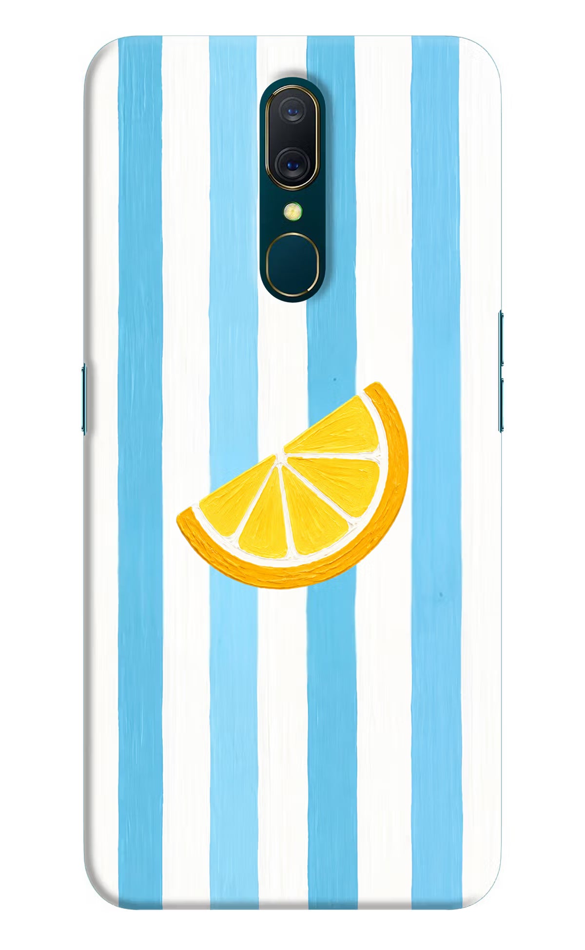Summer Lemon Oppo A9 Hard Case Back Cover by Casekaro