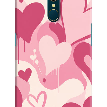 Hearty case Oppo A9 Hard Case Back Cover by Casekaro