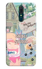 Studio Ghibli Oppo A9 Hard Case Back Cover by Casekaro