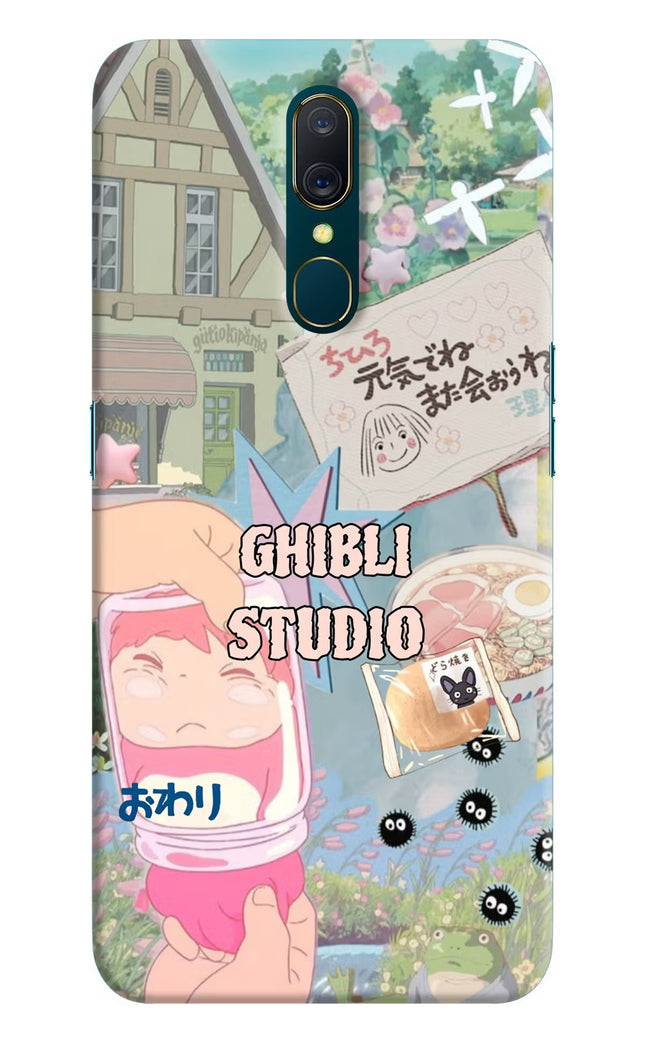 Studio Ghibli Oppo A9 Hard Case Back Cover by Casekaro