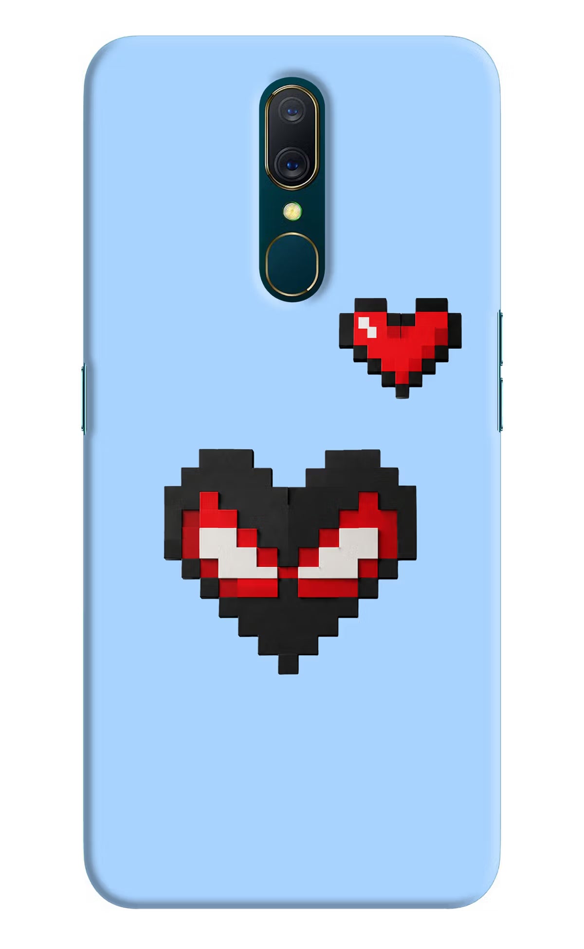 Peter Heart Oppo A9 Back Cover