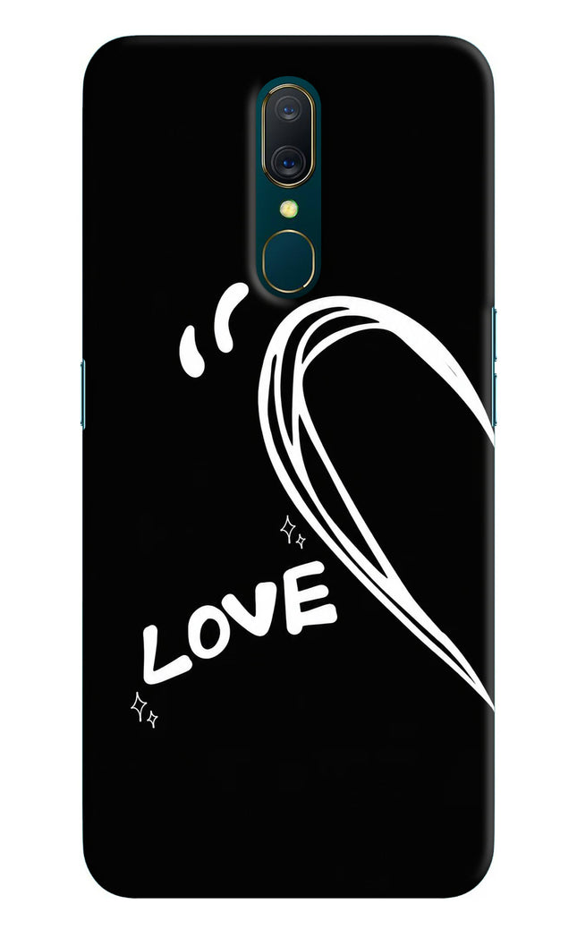 Love Line Oppo A9 Hard Case Back Cover by Casekaro