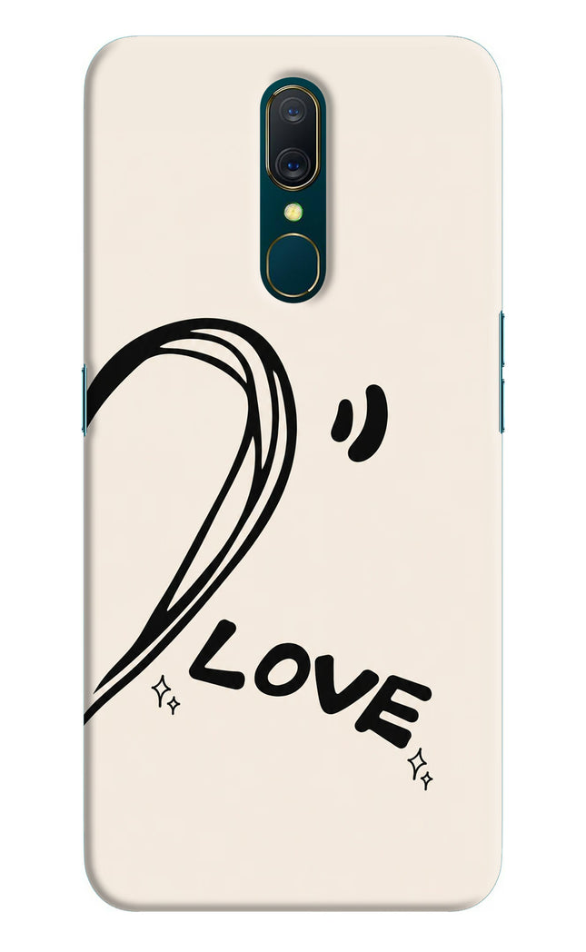 Soul Line Oppo A9 Hard Case Back Cover by Casekaro