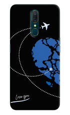 Love Orbit Oppo A9 Hard Case Back Cover by Casekaro