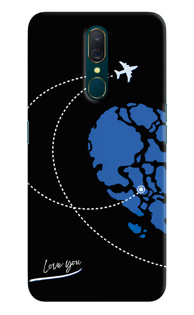 Love Orbit Oppo A9 Hard Case Back Cover by Casekaro