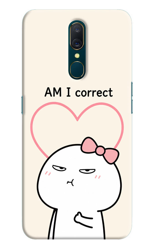 Always Right Oppo A9 Hard Case Back Cover by Casekaro