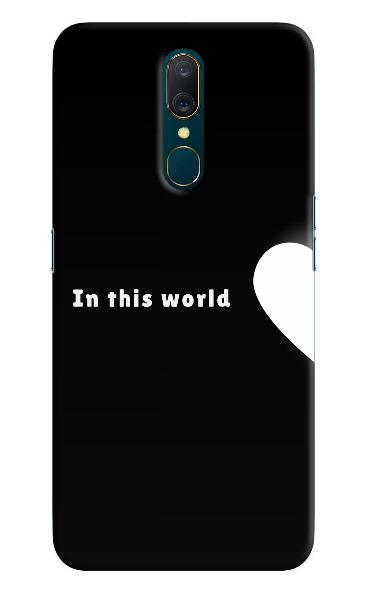 This World Oppo A9 Back Cover