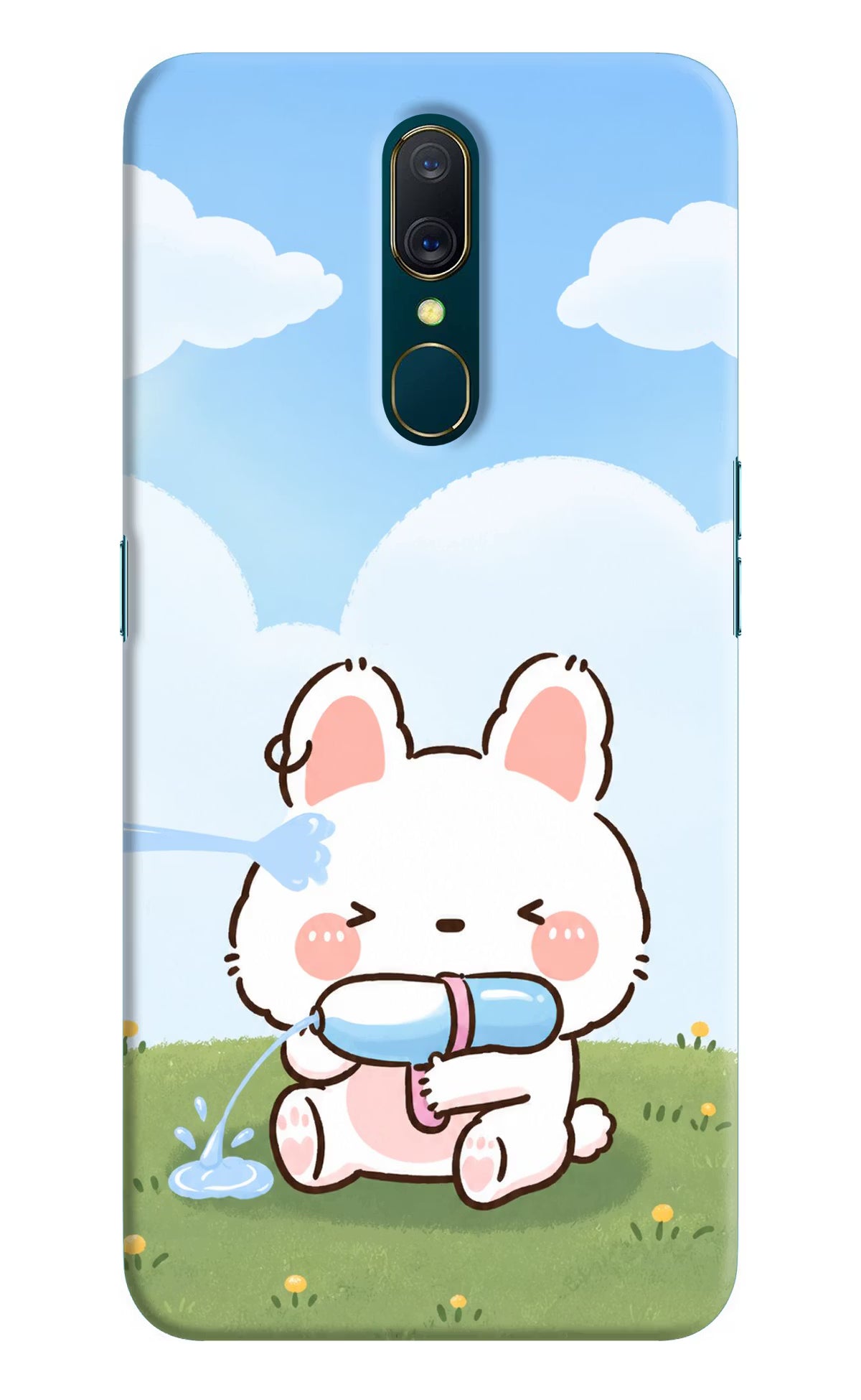 Bunny Treat Oppo A9 Back Cover