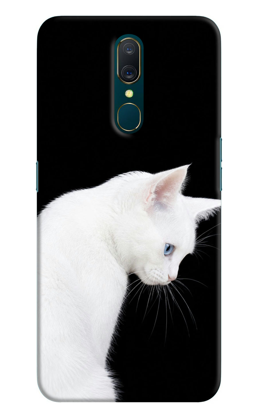 Snow Gaze Oppo A9 Back Cover, Hard case