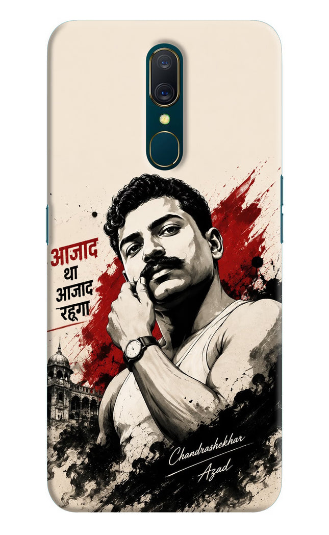 Chandrashekhar Azad Fearless Oppo A9 Hard Case Back Cover by Casekaro