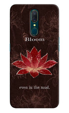 Bloom Oppo A9 Hard Case Back Cover by Casekaro